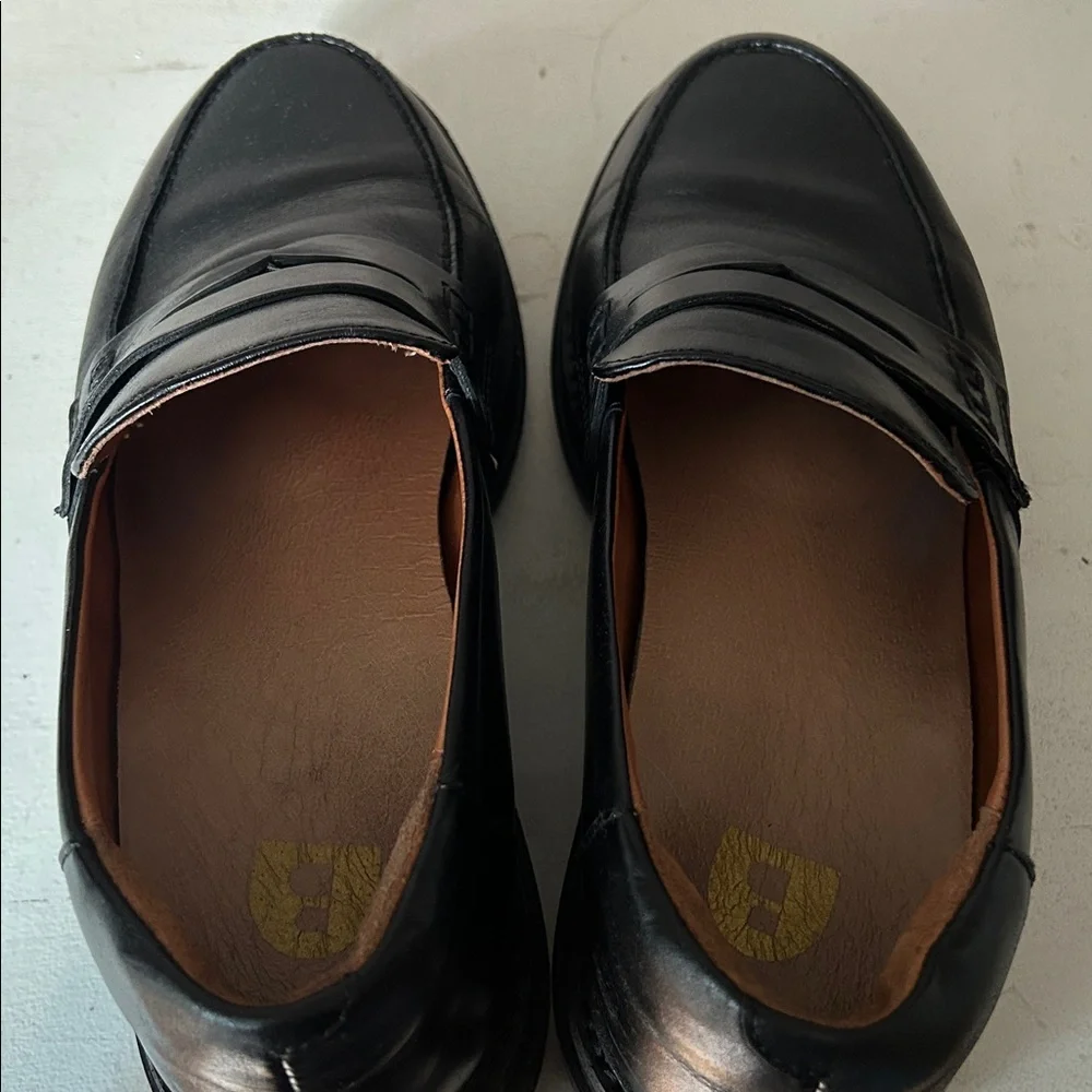 Bared Footwear Wedgebill Leather Loafers - Picture 8 of 11